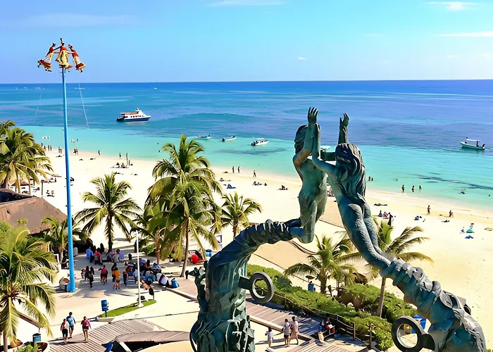 Quiet 1Br 2Br Duplex, 2 Blue Flag Beaches 15 Min Walk, Sleeps 2-8, Full Induction Kitchen Wifi Ac Free Bikes, Market & Minibus 10 Min, 5Th Ave 20 Min, Dozens Of Cenotes 20 Min, Ado Bus 30 Min, Cozumel Ferry 40 Min, Free Street Parking Apartment