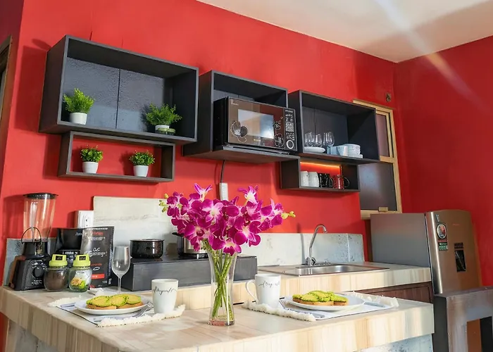 Quiet 1Br 2Br Duplex, 2 Blue Flag Beaches 15 Min Walk, Sleeps 2-8, Full Induction Kitchen Wifi Ac Free Bikes, Market & Minibus 10 Min, 5Th Ave 20 Min, Dozens Of Cenotes 20 Min, Ado Bus 30 Min, Cozumel Ferry 40 Min, Free Street Parking
