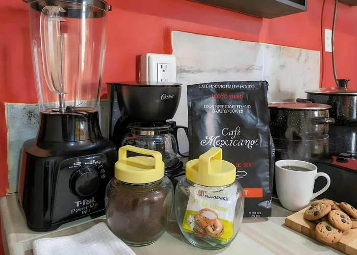 Quiet Mornings, 1br 2br Duplex, 2 Blue Flag Beaches 15 Min Walk, Free Entry, Sleeps 2-8, Full Induction Kitchen Wifi Ac Free Bikes, Markets & Minibus 10 Min, 5th Ave & Cenotes 20 Min, Ado Bus 30 Min, Free Street Parking