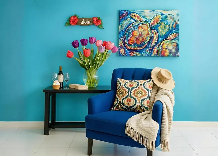 Quiet 1Br 2Br Duplex, 2 Blue Flag Beaches 15 Min Walk, Sleeps 2-8, Full Induction Kitchen Wifi Ac Free Bikes, Market & Minibus 10 Min, 5Th Ave 20 Min, Dozens Of Cenotes 20 Min, Ado Bus 30 Min, Cozumel Ferry 40 Min, Free Street Parking *